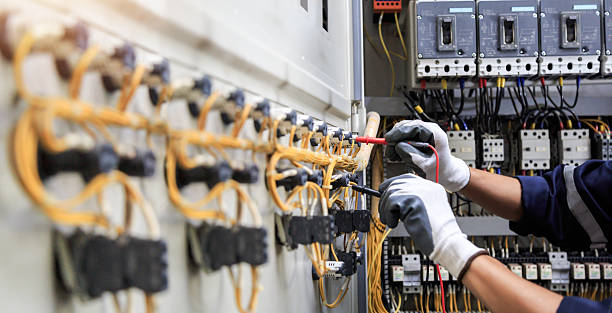 Professional Electrician technician working in Denton, MD